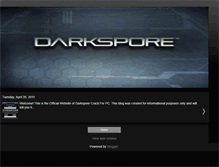 Tablet Screenshot of darksporefree.blogspot.com