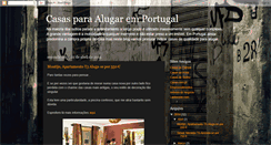 Desktop Screenshot of casas-para-alugar-em-portugal.blogspot.com
