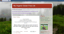 Desktop Screenshot of myorganicglutenfreelife.blogspot.com