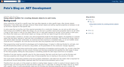 Desktop Screenshot of petesdotnet.blogspot.com
