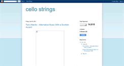 Desktop Screenshot of cellostrings.blogspot.com