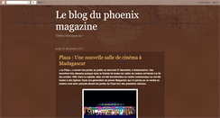 Desktop Screenshot of le-phoenix-magazine.blogspot.com