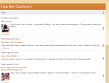 Tablet Screenshot of likethecontinent.blogspot.com