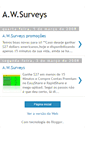 Mobile Screenshot of a-w-surveys.blogspot.com