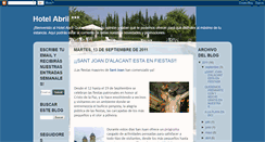 Desktop Screenshot of hotelrabril.blogspot.com