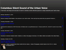 Tablet Screenshot of columbusscene.blogspot.com