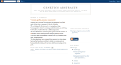 Desktop Screenshot of geneticabstracts.blogspot.com