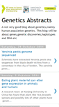 Mobile Screenshot of geneticabstracts.blogspot.com