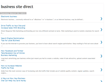 Tablet Screenshot of businesssitedirect.blogspot.com