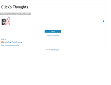 Tablet Screenshot of clicksthoughts.blogspot.com