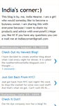 Mobile Screenshot of iloveindiascorner.blogspot.com