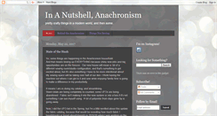 Desktop Screenshot of anachronismsarah.blogspot.com