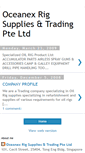 Mobile Screenshot of oceanexrigsupplies.blogspot.com