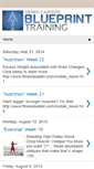 Mobile Screenshot of derekcartersblueprinttraining.blogspot.com