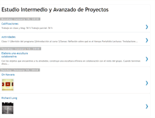 Tablet Screenshot of estudioproyectos.blogspot.com