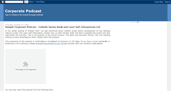 Desktop Screenshot of corporatepodcast.blogspot.com