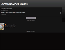 Tablet Screenshot of lawakkampusonline.blogspot.com