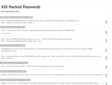 Tablet Screenshot of hackedpass.blogspot.com