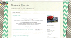 Desktop Screenshot of farmhousememoriesblog.blogspot.com