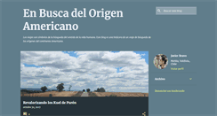 Desktop Screenshot of origenamericano.blogspot.com