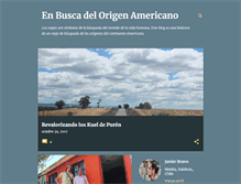 Tablet Screenshot of origenamericano.blogspot.com