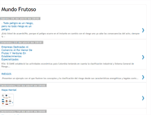 Tablet Screenshot of mundofrutoso.blogspot.com