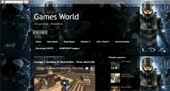 Desktop Screenshot of gamesworld151.blogspot.com