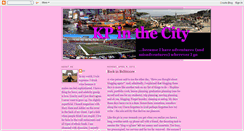 Desktop Screenshot of kpinthecity.blogspot.com