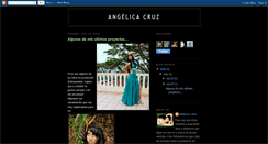 Desktop Screenshot of angelicamariecruz.blogspot.com