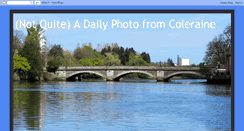 Desktop Screenshot of colerainephotoaday.blogspot.com