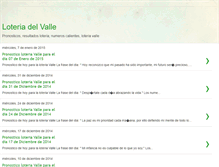 Tablet Screenshot of loteriadelvalle.blogspot.com