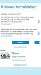 Mobile Screenshot of klassesbetraktelser.blogspot.com