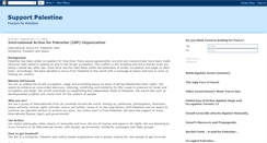 Desktop Screenshot of action4palestine.blogspot.com