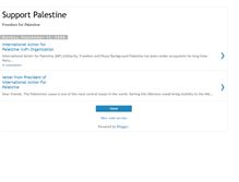 Tablet Screenshot of action4palestine.blogspot.com