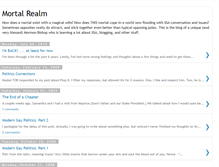 Tablet Screenshot of mortalrealm.blogspot.com