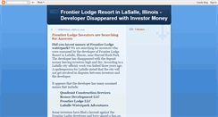 Desktop Screenshot of frontierlodge-scam.blogspot.com