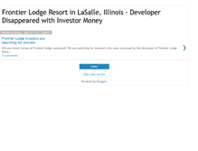 Tablet Screenshot of frontierlodge-scam.blogspot.com