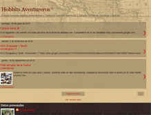 Tablet Screenshot of hobbitsaventureros.blogspot.com