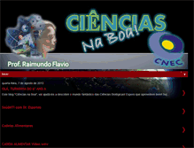 Tablet Screenshot of cienciasnaboa.blogspot.com