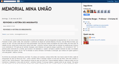 Desktop Screenshot of memorialuniao.blogspot.com