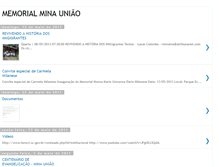 Tablet Screenshot of memorialuniao.blogspot.com