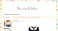 Desktop Screenshot of hainute-cu-labute.blogspot.com
