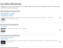 Tablet Screenshot of ideesdiluviennes.blogspot.com