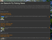 Tablet Screenshot of jonbaiocchiflyfishingnews.blogspot.com