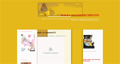Desktop Screenshot of magiadoconhecimento.blogspot.com