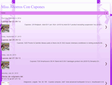 Tablet Screenshot of missahorrosconcupones.blogspot.com