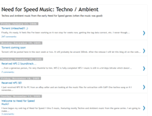 Tablet Screenshot of needforspeedmusic.blogspot.com