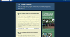 Desktop Screenshot of ourfathersorphans.blogspot.com