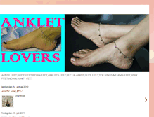 Tablet Screenshot of anklets.blogspot.com