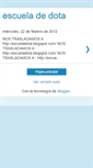 Mobile Screenshot of escueladedota.blogspot.com